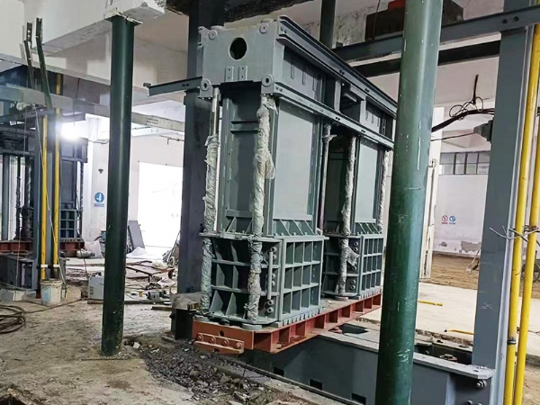 打包机安装现场